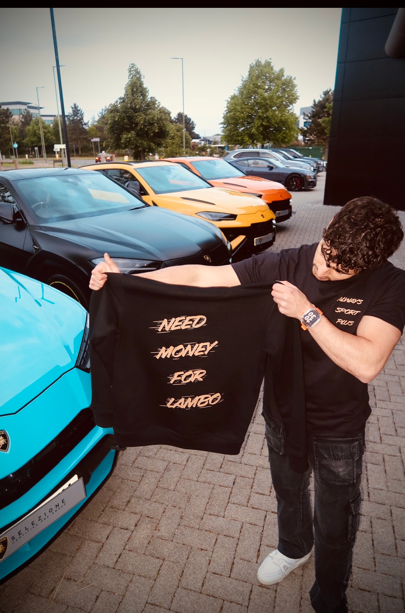 'Need Money For Lambo' ASP Hoodie